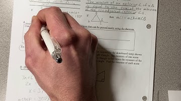 Geo 4.1 Apply Triangle Sum Properties Part 2