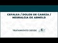 Cefalea, Dolor de Cabeza y Neuralgia de Arnold. Tratamiento de Fisioterapia - FisioClinics Logroño