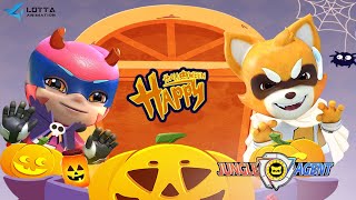 Trick or Treat?🍬👻 Halloween Special | Jungle Agent Malay | Kartun | Kompilasi | Kids Cartoon