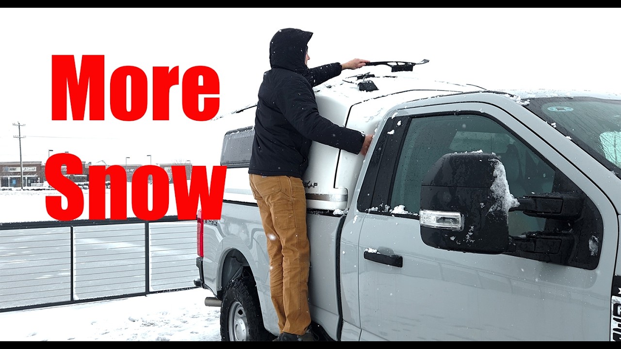 Another East Coast blizzard that we get to weather in the truck