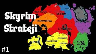 Imperator: Rome Elder Scrolls Mod Türkçe Bölüm 1 Skyrim Strateji