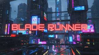 Escape Into The Future | A Blade Runner Experience | Ambient Music (Vol.34)