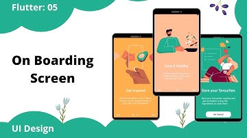 Flutter On Boarding Screen UI - Speed Code