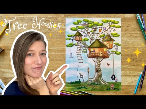 Видео: Творческая и вдохновляющая Treehouse для детей и взрослых в Бельгии