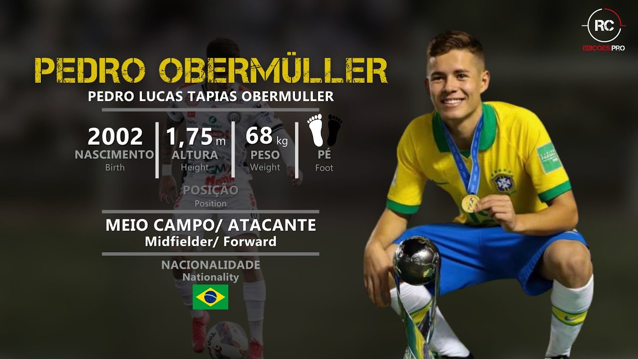 Pedro Obermüller - Meio Campo / Atacante (Midfielder / Forward) - 2025