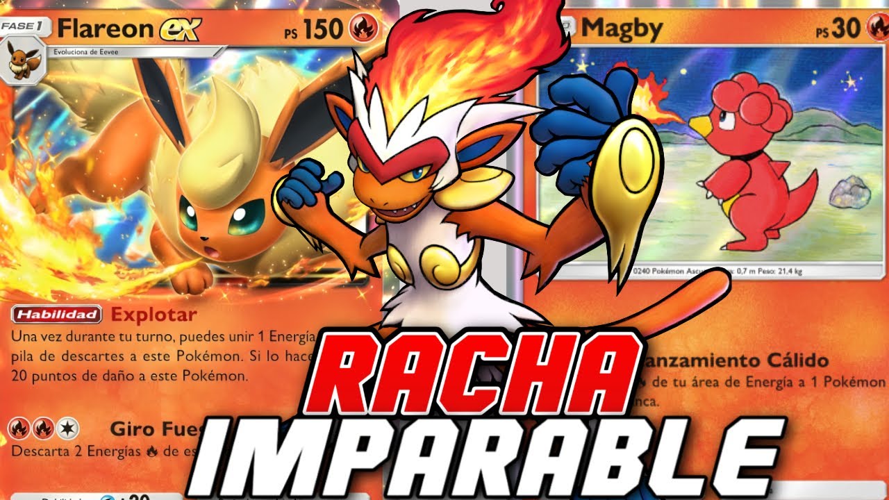 12 Victorias Seguidas con el Mejor Mazo de Flareon EX Pokémon Pocket 🟢 ...