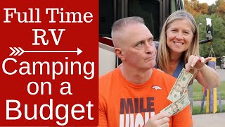 How to Rv on a Budget  (TIPS FOR RV BUDGET) Full Time RV Living