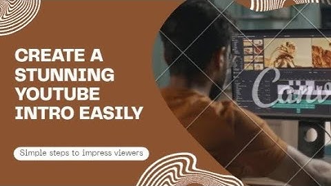 3D intro for your video | Made like a pro | To learn how to make watch the video link in description
