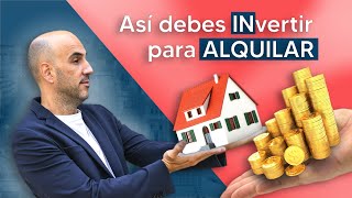 Cómo invertir en Inmuebles para ALQUILAR ✅ Pisos con ALTA RENTABILIDAD