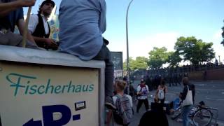 Anti G20 Demo eskaliert 06 07  -8.7.0217