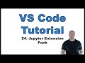 VS Code Tutorial p.24: Jupyter Extension Pack | Keymap, Cell Tags and Slide Show