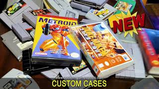 Get Custom Game Cases that Allows You to Showcase Your Games with Style!