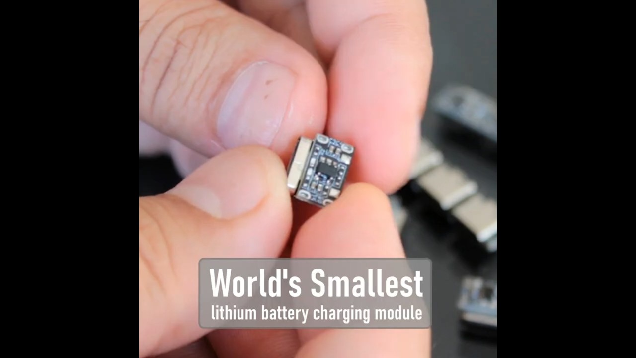 World's Smallest Li-Ion Battery Charging Protection Board 3.7V