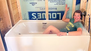 UPGRADING our QUALITY of LIFE // The START of our BATHROOM BUILD