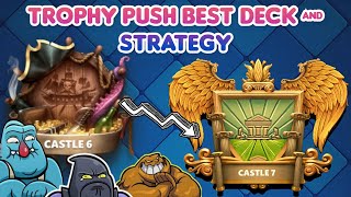 Castle 6 TO Castle 7 💥 Best Deck & Strategy 💥 1 LOSS - ALL WINS CONTINUOUS 💥 Castle Crush Game