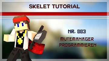 MuteManager | 1.8 Spigot / Bukkit - Programmieren #003|| German