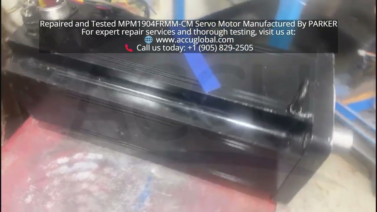 Repaired and Tested MPM1904FRMM-CM Servo Motor Manufactured By PARKER COMPUMOTOR