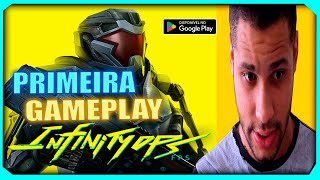 INFINITY OPS JOGO DE TIRO FPS -  PRIMEIRA GAMEPLAY, ESSE JOGO É O MELHOR JOGO DE TIRO FUTURISTA screenshot 5