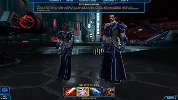 Sith Inquisitor- Equipment, Abilities, Advance Classes, Combat Role and Story
