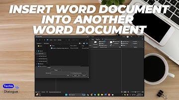 How To Insert Word Document Into Another Word Document - Step-by-Step Guide {2025}