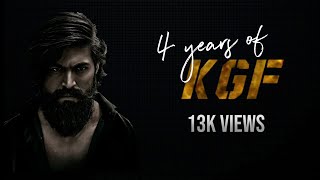 4 years of kgf mashup | v creative work | tamil