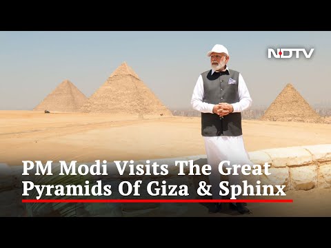 PM Modi In Egypt Updates | PM Modi Visits Pyramids Of Giza In Cairo