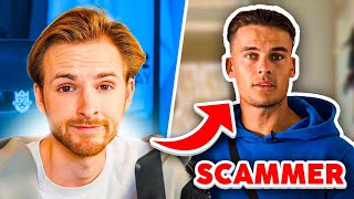 Nick op Heij is nu echt een scammer