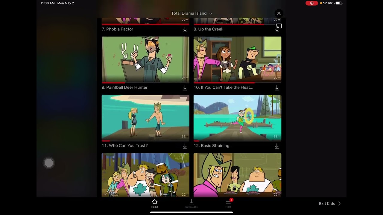 Total drama has on Netflix
