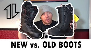 Snowboard Boots: New vs Old .  My Thoughts.