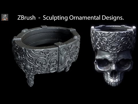ZBrush - Sculpting Ornamental Designs