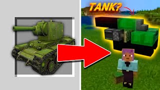 tank or machine