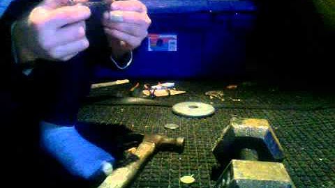 how to make a coin ring part  1 of 3