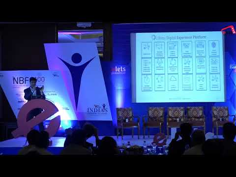Niyogin Fintech presenting how InfoAxon & Liferay helped them go digital at 3rd NBFC100 Tech Summit - video from InfoAxon
