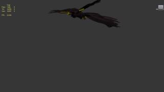 Bird - Take off animation