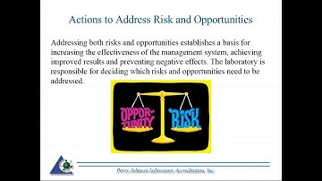 17025 - 8.5 - Action to Address Risk & Opportunity