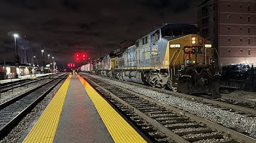 CSX YN2 Trio Leads CSX B231 At Franklin Park On November 25, 2025