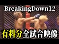 BreakingDown12全試合映像公開【ブレイキングダウン】【朝倉未来】