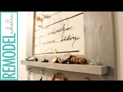 How to Make a DIY Jewelry Organizer