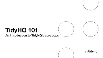 TidyHQ 101 // 18 May 2022 // ⠞ TidyHQ