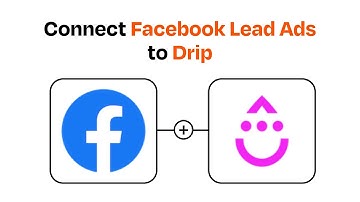How to connect Facebook Lead Ads to Drip - Easy Integration