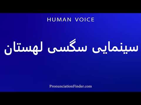 How To Pronounce سینمایی سگسی لهستان