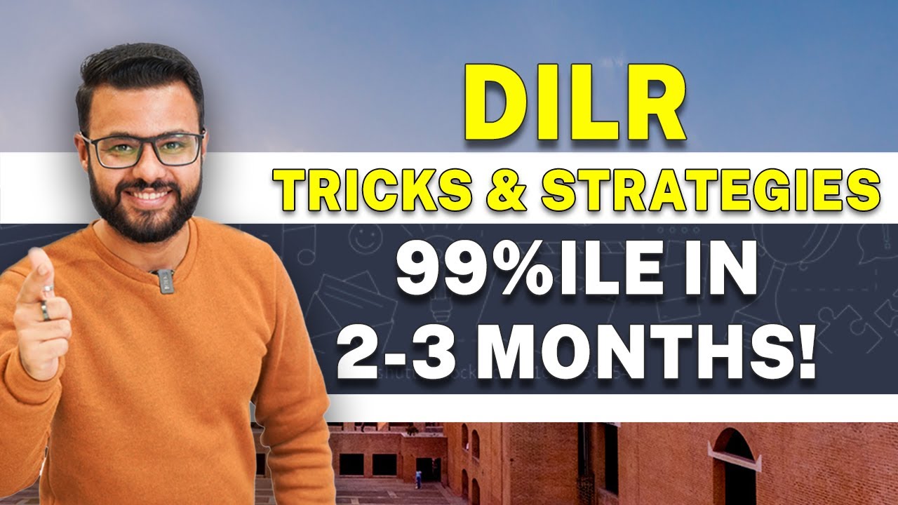 How to Prepare for DILR in CAT? CAT DILR Strategy YouTube