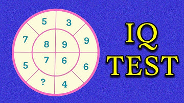 Can You Find the Missing Number? Circle Puzzle IQ Test