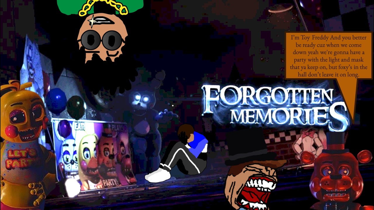 FNAF Forgotten Memories Part 1 & 2 with Friends