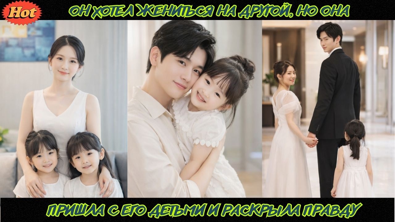 дорама2026 | Он хотел жениться на другой,но она пришла с его детьми и раскрыла правду #любовь #drama