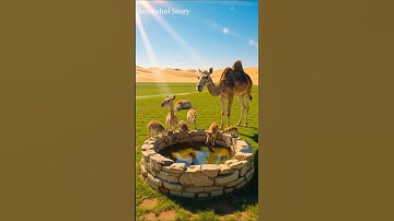 The Camel Who Brought Water to the Desert | Heart Touching & Inspirational Story #ai #camel #desert