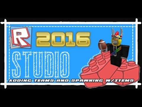 New Tutorial In Description 2016 2017 Roblox Tutorial Adding In Teams Spawning With Items Youtube - how to make a default spawn team roblox studio