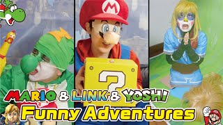 The Funny Adventures of Mario & Link ＆ Yoshi 🤣#58