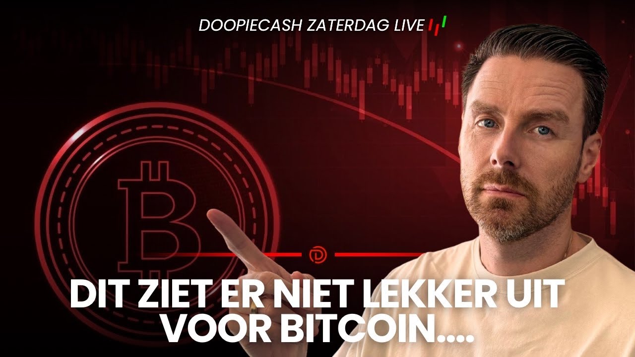 Bitcoin Zakt Door Het ijs..... Dit ziet er niet Lekker uit.... | Zaterdag  Live