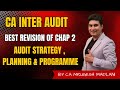 Ca inter audit  best revision of chap 2  audit strategy planning  programme  may  nov 2024